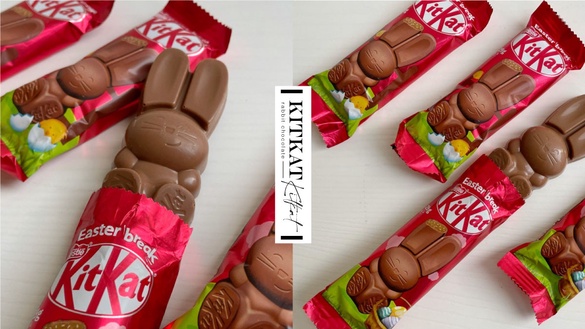 怎麼可以吃兔兔！全家推Kitkat 超萌「復活兔子巧克力」，療癒造型+堅果內餡快搶買