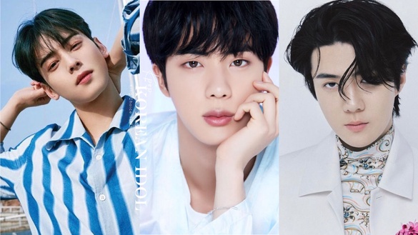 2021「韓國Kpop男團門面」TOP10！車銀優第六、姜丹尼爾第三、BTSV、JIN角逐第一門面！