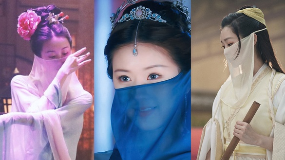 古裝劇10位一眼萬年「面紗美人」！迪麗熱巴《長歌行》美艷神秘，宋軼《贅婿》美出天際