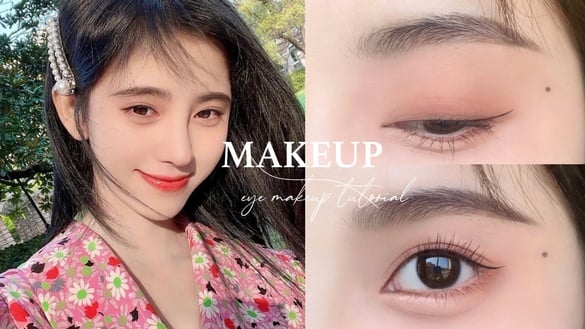 鞠婧禕眼妝太撩！陸網超火倒三角眼妝，4步驟解救扁平臉、秒有桃花眼，眼部留白是關鍵