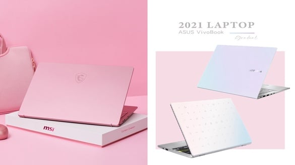 2021高CP值筆電推薦！ASUS「VivoBook」粉藍漸層太夢幻，HP「ENVY13」可360度翻轉螢幕