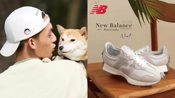重磅回歸！New Balance x Noritake三度聯名，NB327顯腿長仙女鞋、腰包還附Airpods殼