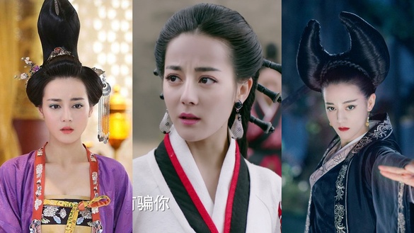 迪麗熱巴9款毀顏值的古裝造型！《枕上書》面具嚇壞網友，《美人製造》擎天柱髮髻醜翻