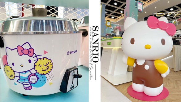 Kitty電鍋必搶！全國電子X三麗鷗聯名店登場，加1元送Kitty口罩、滿額送Kitty便當袋！