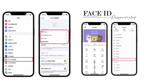 防疫期間別脫口罩！一秒「關閉Face ID」教學，Apple Pay、Line Pay密碼解鎖更安全
