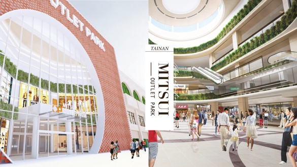 三井MITSUI OUTLET PARK台南2022年開幕！融合四草綠色隧道，多達180店舖準備開逛！