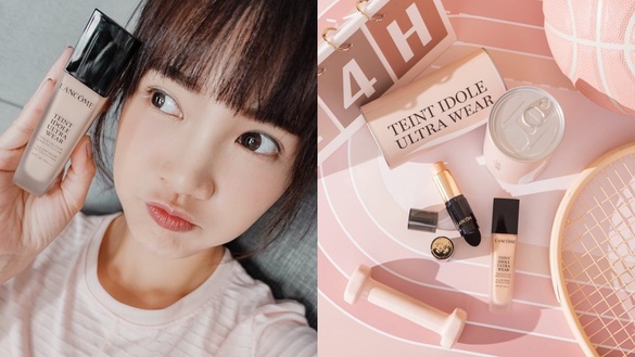 戴口罩、居家健身不脫妝！全明星運動會女神必備！蘭蔻零粉感極抗汗、更控油、超貼妝