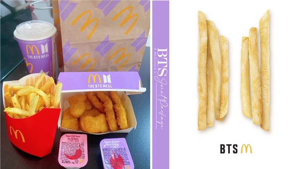麥當勞xBTS聯名套餐登場！代表色紫色變包裝、搭全新甜辣醬、肯瓊醬，台灣「這天」開賣