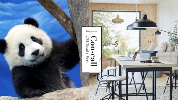 視訊不怕房間亂！IKEA、Taipei Zoo逾百款「視訊會議背景」下載推薦，加碼背景更換教學