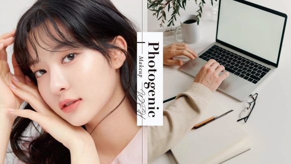 WFH 視訊妝2.0！「上鏡妝」修容、眼線技巧大公開，黃肌女孩這樣挑上衣更顯白