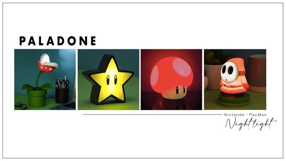 在家打造瑪利歐、小精靈場景！Paladone 攜手Nintendo、PacMan推出瑪利歐角色小夜燈
