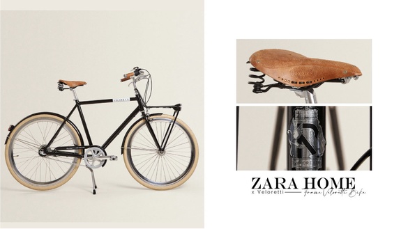ZARA也出腳踏車了！ZARA Home x Veloretti 打造最美單車，簡約外型、復古配色超質感