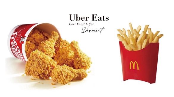 Uber Eats二大速食優惠快收！麥當勞中薯免費送、肯德基優惠現折70，還有滿額折150元！