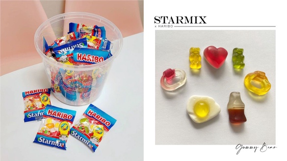 小熊軟糖「STARMIX星際綜合版」熱賣中！戒指軟糖少女必收，還有荷包蛋、可樂糖巨可愛