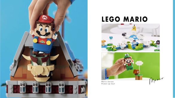 LEGO「路易吉互動人偶」全新登場！樂高瑪利歐雙人模式上線，四款瑪利歐擴充盒組也必收