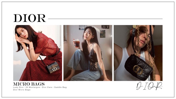少女心噴發！Dior Micro Bags全系列開賣，迷你黛妃包讓女神Jisoo、孫芸芸都好心動