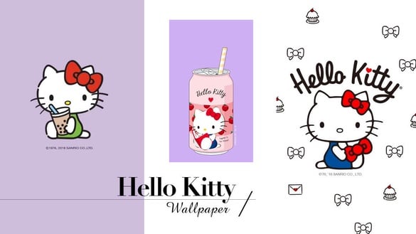 Hello Kitty 手機桌布推薦 Top15！超夢幻凱蒂貓現身螢幕，每天治癒眼球好舒心～