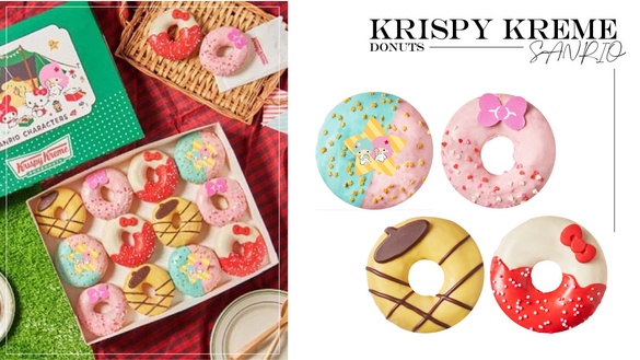 終於等到了！4款「三麗鷗甜甜圈」可愛登場，Hello Kitty甜甜圈根本超欠吃