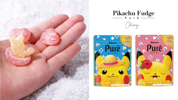 夏日皮卡丘來襲！Puré「皮卡丘軟糖」水果風味新登場，還有愛心、游泳圈新造型太可愛