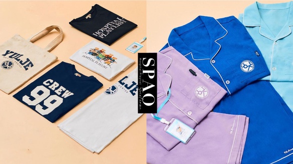 SPAO x 《機智醫生生活》聯名系列！熊熊樂團T太可愛、律帝醫院「手術服睡衣」必收藏