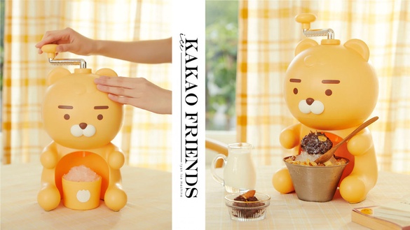 KAKAO FRIENDS「萊恩刨冰機」涼爽上市！萊恩變身削冰小達人，美味冰品在家就能輕鬆吃