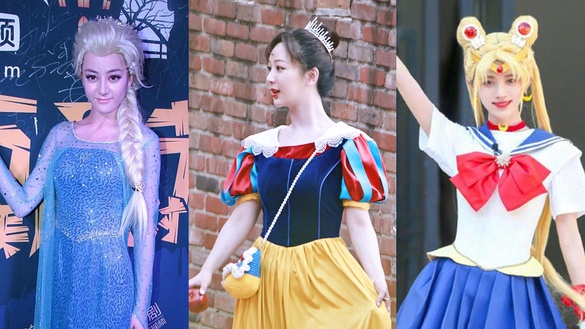 9位陸劇女星Cosplay造型！楊紫扮迪士尼白雪公主萌翻，迪麗熱巴版的Elsa有點奇怪