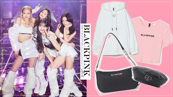 BLINK集合！H&amp;M X BLACKPINK重磅聯名，BP聯名印花T恤、漁夫帽超欠收，通通千元有找