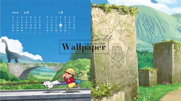 蠟筆小新療癒桌布登場！Switch《蠟筆小新 我和博士的暑假》釋出系列桌布啦~