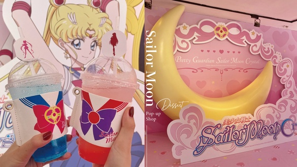 美戰迷集合！「美少女戰士期間限定甜點店」預約入場，變身器雞蛋糕必吃，還送美戰杯墊