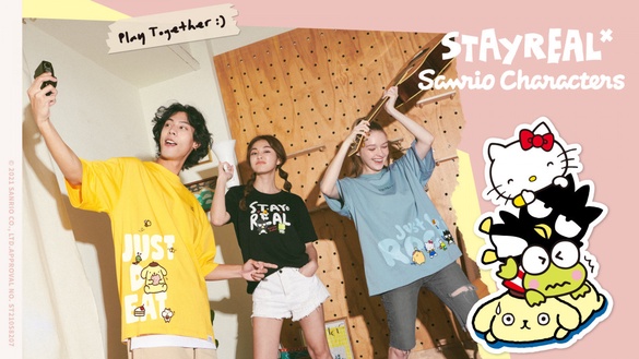 STAYREAL x 三麗鷗家族聯名系列開賣！Hello Kitty、酷企鵝包款可愛炸裂！