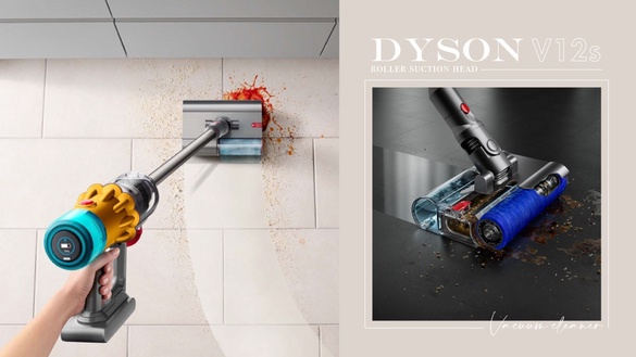 輕量1.5kg！全新Dyson V12無線吸塵器，首創「雷射科技」掃除零死角，纏繞毛髮問題out