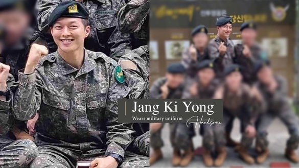 張基龍軍中近況曝光！超帥軍服+迷人微笑電暈粉絲，入伍作《現在分手中》11月開播