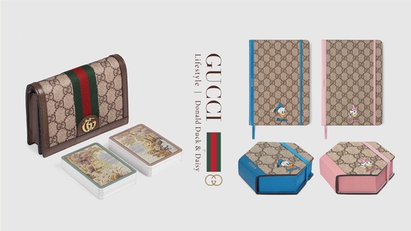 GUCCI「Lifestyle系列」文具開賣！GUCCI便條紙、筆記本精緻實用，唐老鴨&amp;黛西款必收