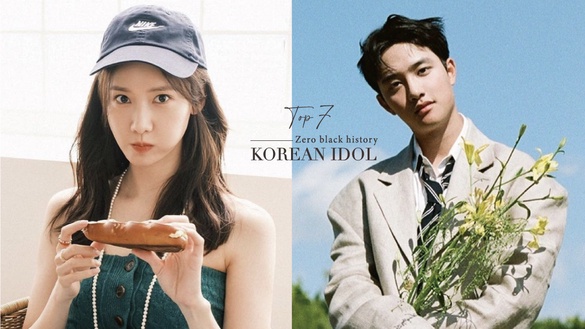 韓媒票選「零黑歷史」男女愛豆TOP7！(G)I-DLE 舒華、Krystal上榜，朴志訓竟輸給「他」