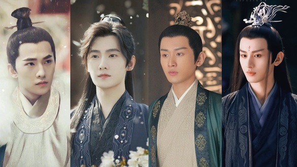 古裝劇10位男星束髮vs披髮！任嘉倫、楊洋都超帥，成毅、宋威龍「束髮」卻拉低顏值