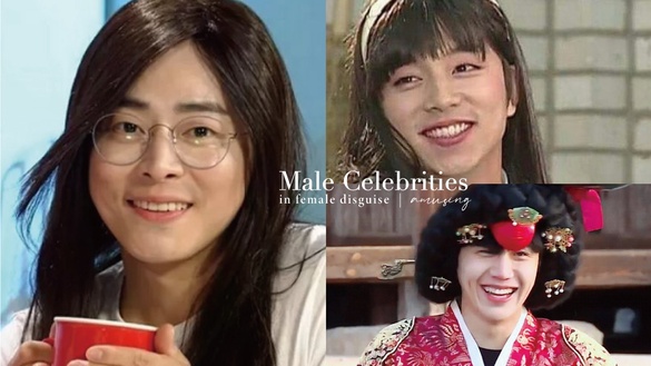 曹政奭女裝超瘋！男星破格女裝照，孔劉金宣虎好衝擊、朴寶劍超美，金秀賢女裝像秀智？
