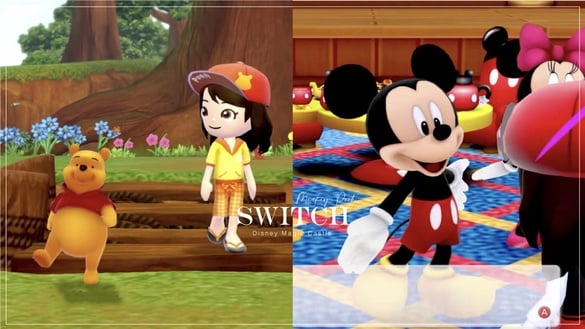 任天堂Switch《迪士尼魔法城堡》新登場！重現迪士尼童話世界，還能與米奇、維尼當好友