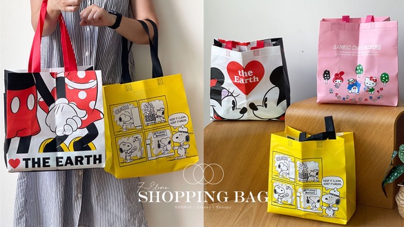 32元入手！7-11「Hello Kitty、迪士尼、史努比購物袋」 新登場，銅板價就能輕鬆帶走