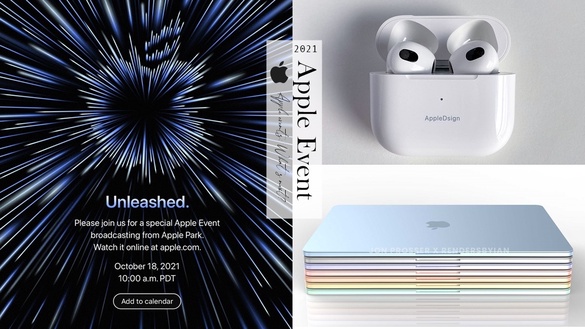 蘋果發表會第二彈10/19登場！2021MacBook Pro、AirPod 3期待值破表，這款新品還要等等