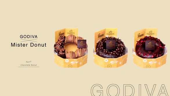 巧克力控瘋狂！Mister Donut x GODIVA聯名巧克力季，4款甜甜圈「這天」開賣