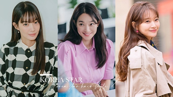 2021韓劇女神不同瀏海範本！申敏兒齊瀏海認不出、宋慧喬瀏海最不出錯，這款瀏海最挑人