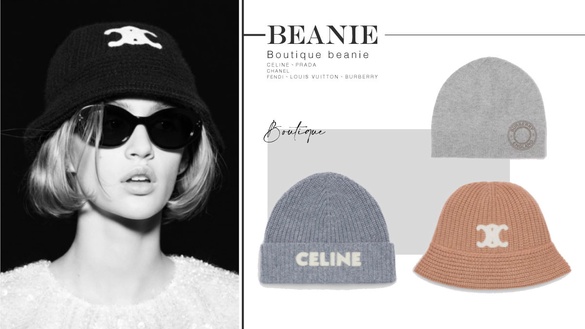 秋冬「精品LOGO毛帽」推薦！CELINE、PRADA、LV 絕美又百搭，這款萬元內可入手！
