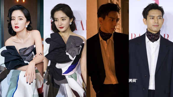 楊冪、楊穎紅毯比美！10位明星紅毯造型精修vs未修，楊洋生圖一樣帥炸，宋茜生圖瘦超多