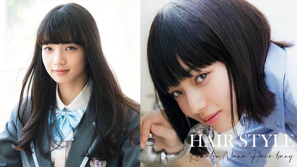 小松菜奈「漫畫瀏海」髮型範本！羽毛層次剪、極短髮超顯高級，寬眼距女孩必收藏！