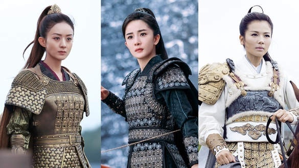 網評古裝劇「最颯女將軍」TOP 10！楊冪第四、白鹿第二，袁冰妍的女戰神造型帥成經典