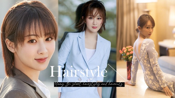 《女心理師》楊紫髮型範本！初戀系「掛耳短髮」巨減齡，根本行走的中短髮教科書！