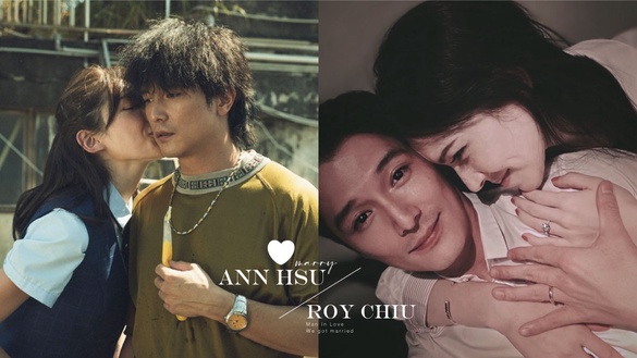 邱澤許瑋甯結婚了！邱澤拍《當男人》曾偷親許瑋甯？領獎還告白：謝謝我的女主角許瑋甯