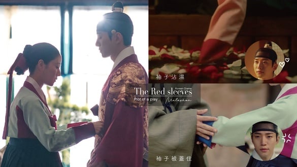 《衣袖》7個劇情隱喻！「紅衣袖」指德任的心，袖子沾濕&amp;遮住有玄機，「梅花」隱喻最絕