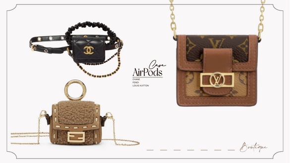 2022新款「精品AirPods保護殼」推薦！CELINE、DIOR、LV絕美，BV這款五千左右入手！