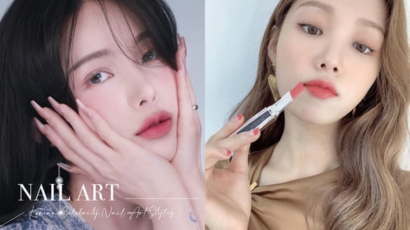 韓星美甲範本！Pony漸變指彩顯手長，聖經美甲可愛清新，這款單色Jisoo、朴信惠都愛